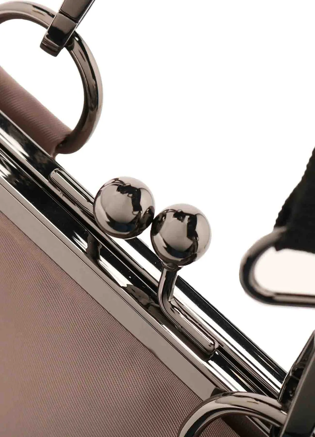 Shoulder Bag With Clasp Closure