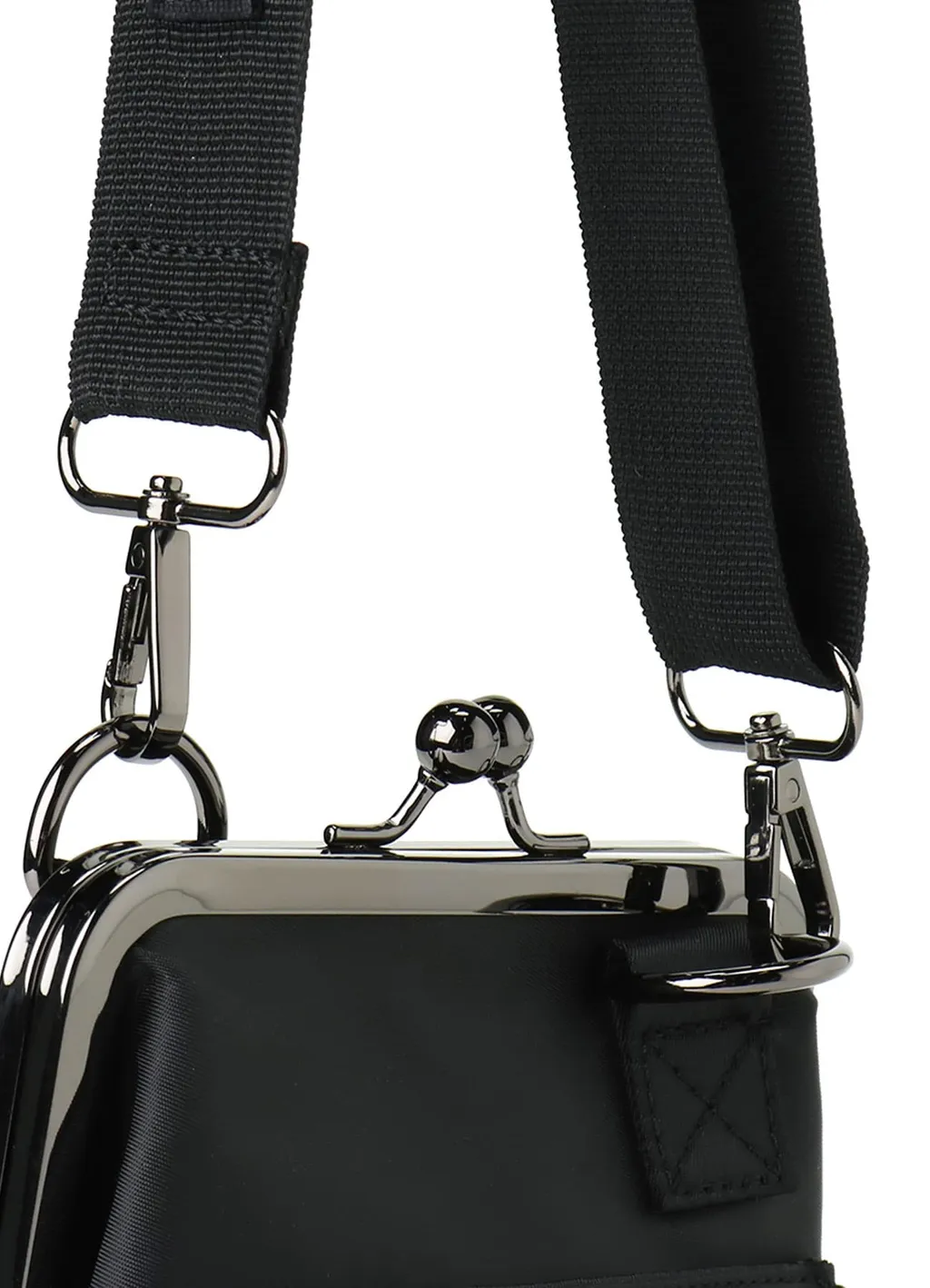 Shoulder Bag With Clasp Closure