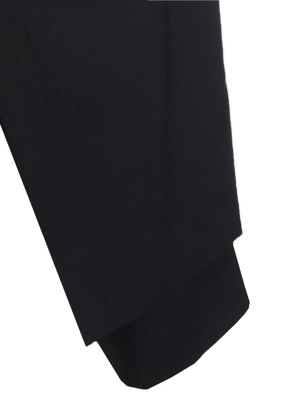 Wool Gabardine Standard Wrap Trousers