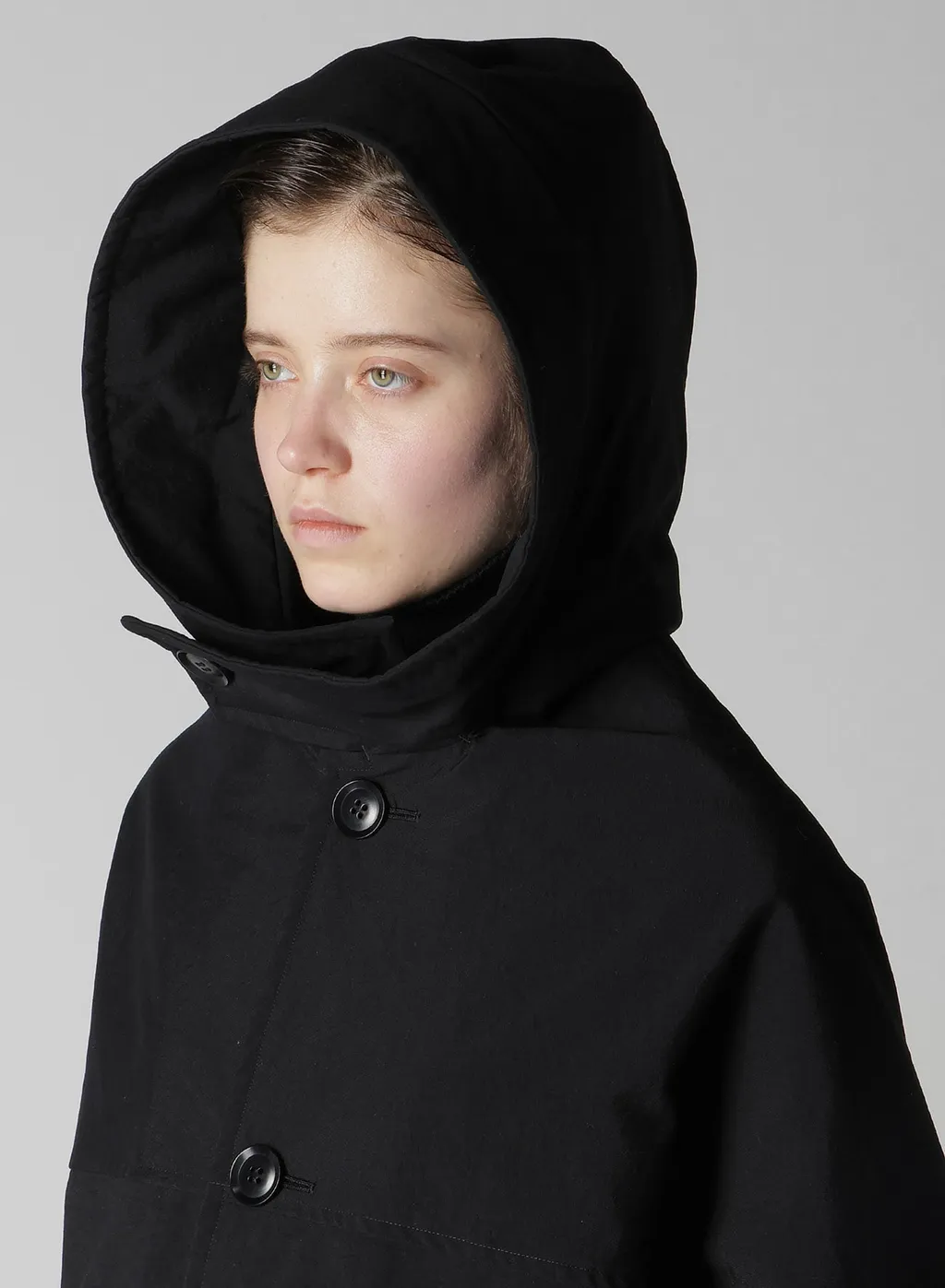 Ny/ Vintage Oxford Hoodie Coat