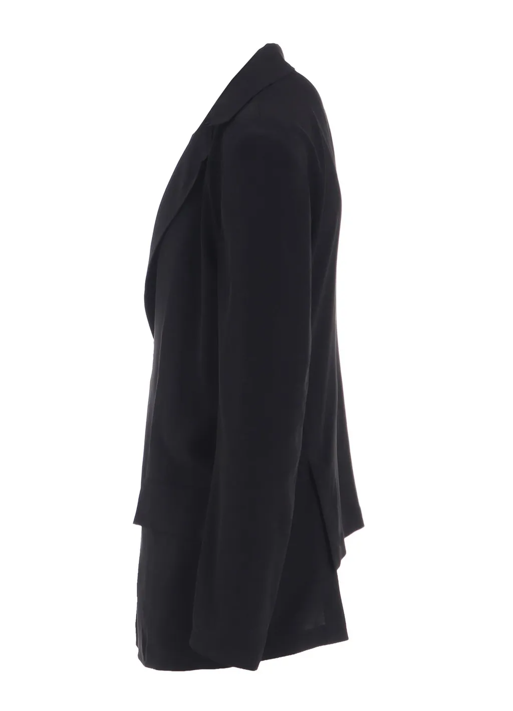 Ta/Pe Crepe De Chine Asymmetric Jacket