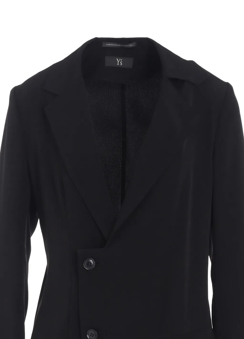 Ta/Pe Crepe De Chine Asymmetric Jacket