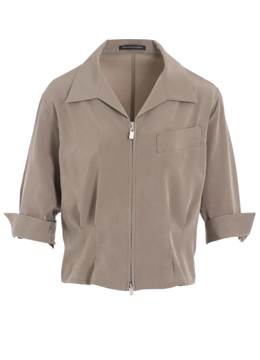 Ta/Pe Crepe De Chine 3/4 Sleeve Blouse
