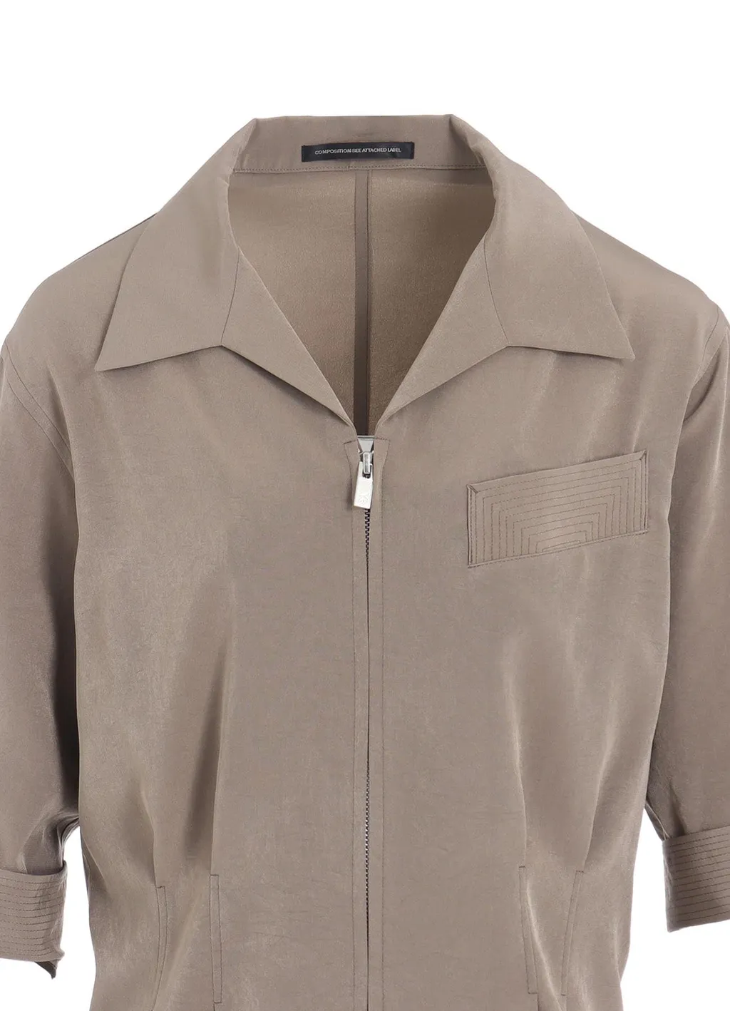 Ta/Pe Crepe De Chine 3/4 Sleeve Blouse