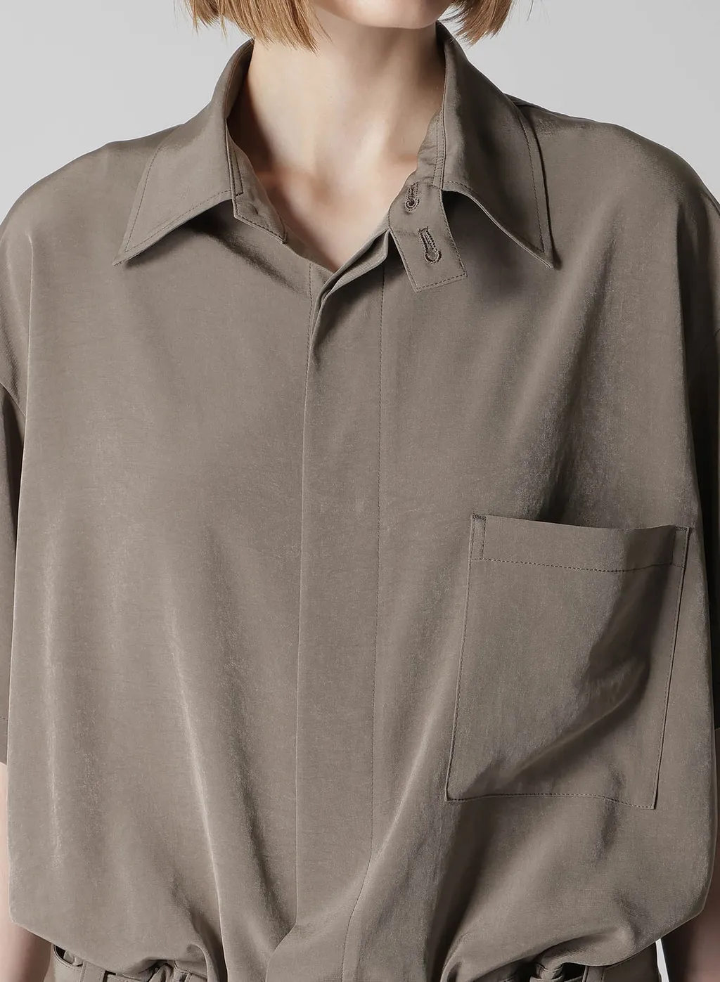 Ta/Pe Crepe De Chine Overalls