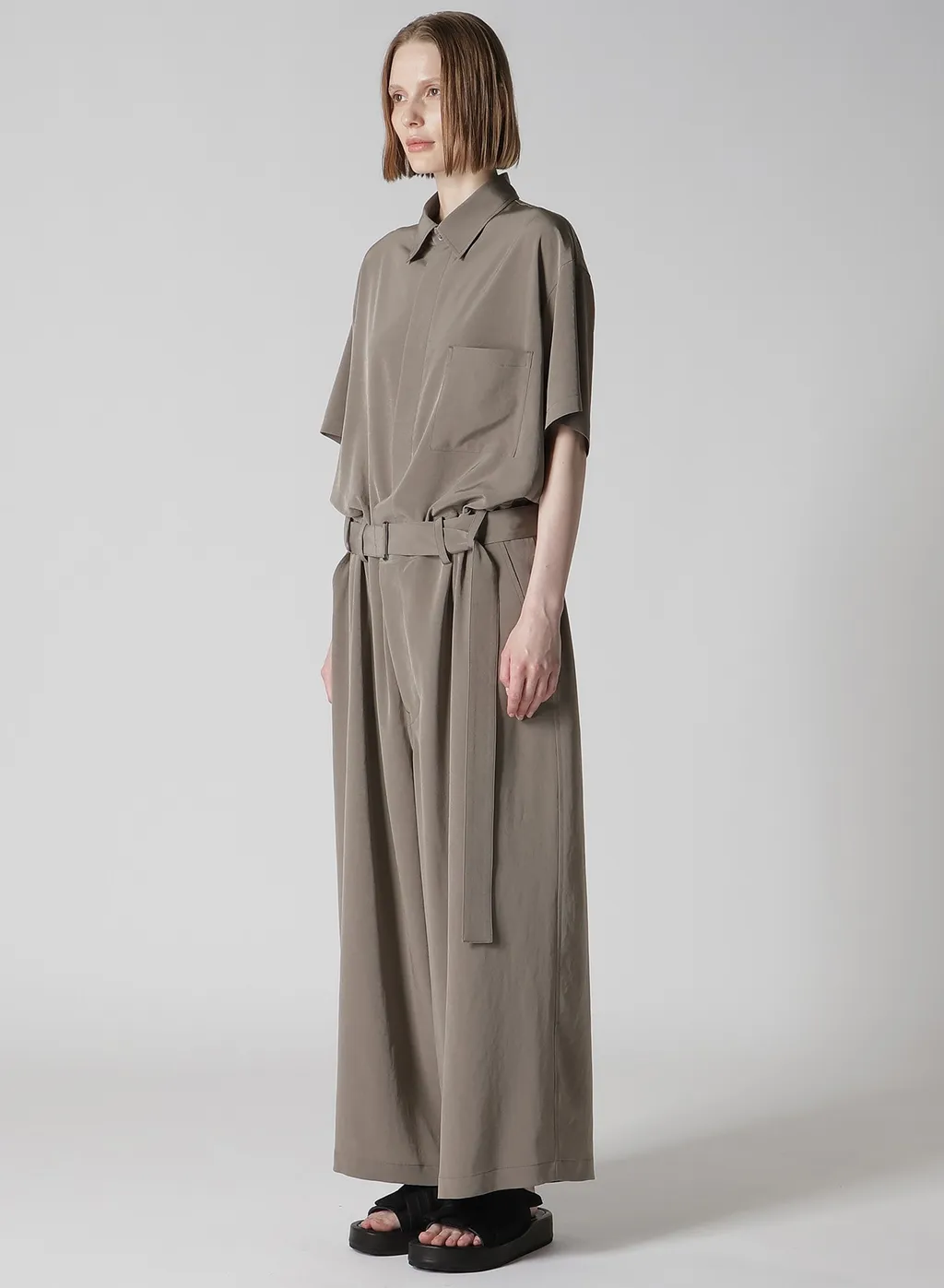 Ta/Pe Crepe De Chine Overalls