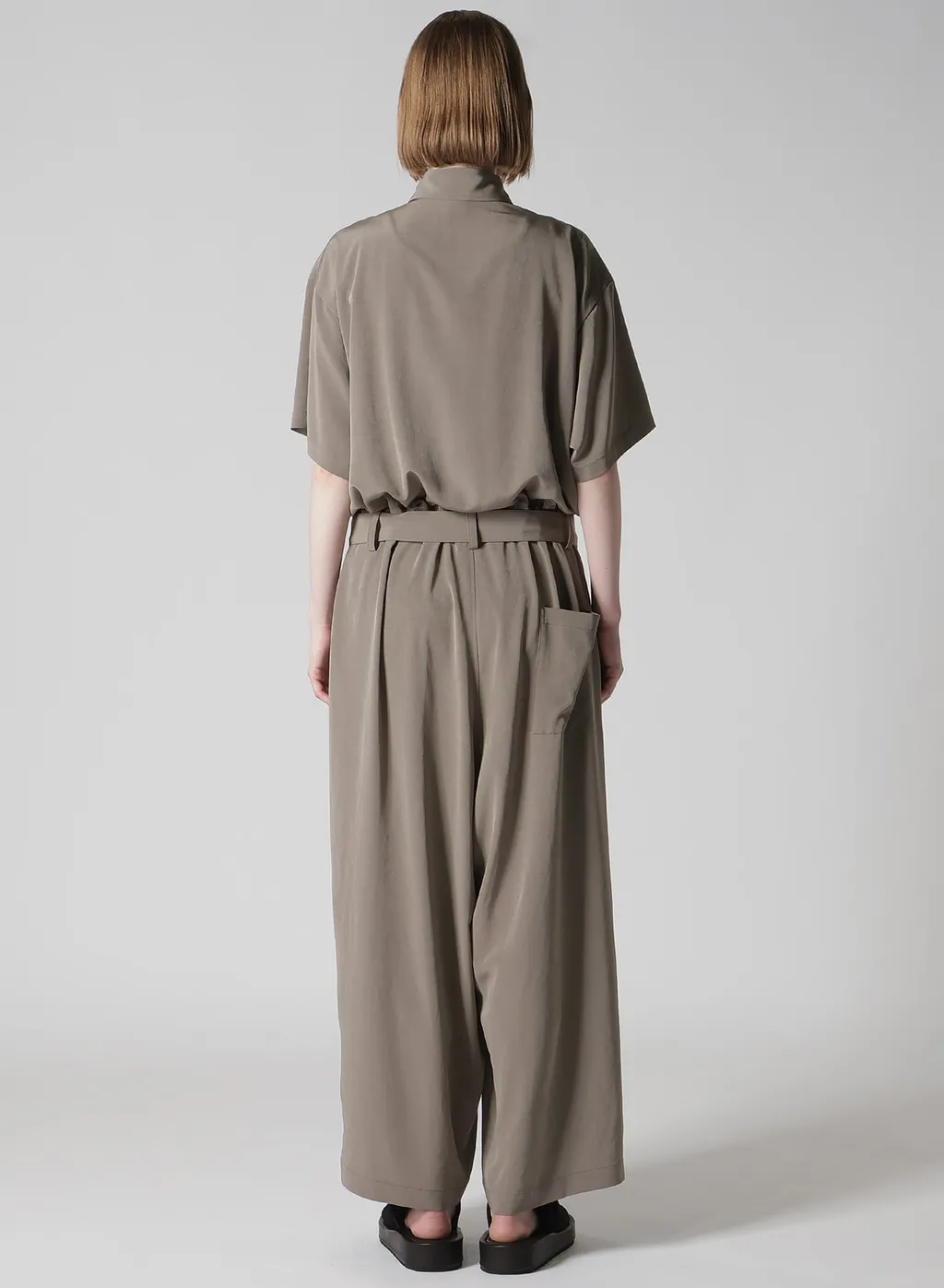 Ta/Pe Crepe De Chine Overalls