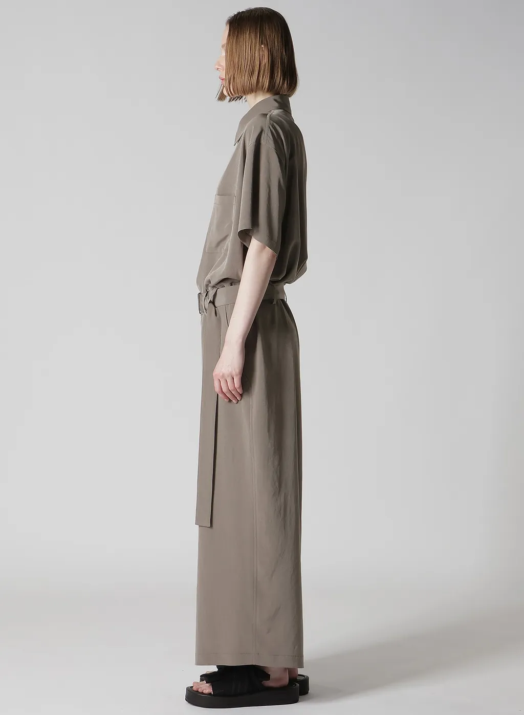Ta/Pe Crepe De Chine Overalls