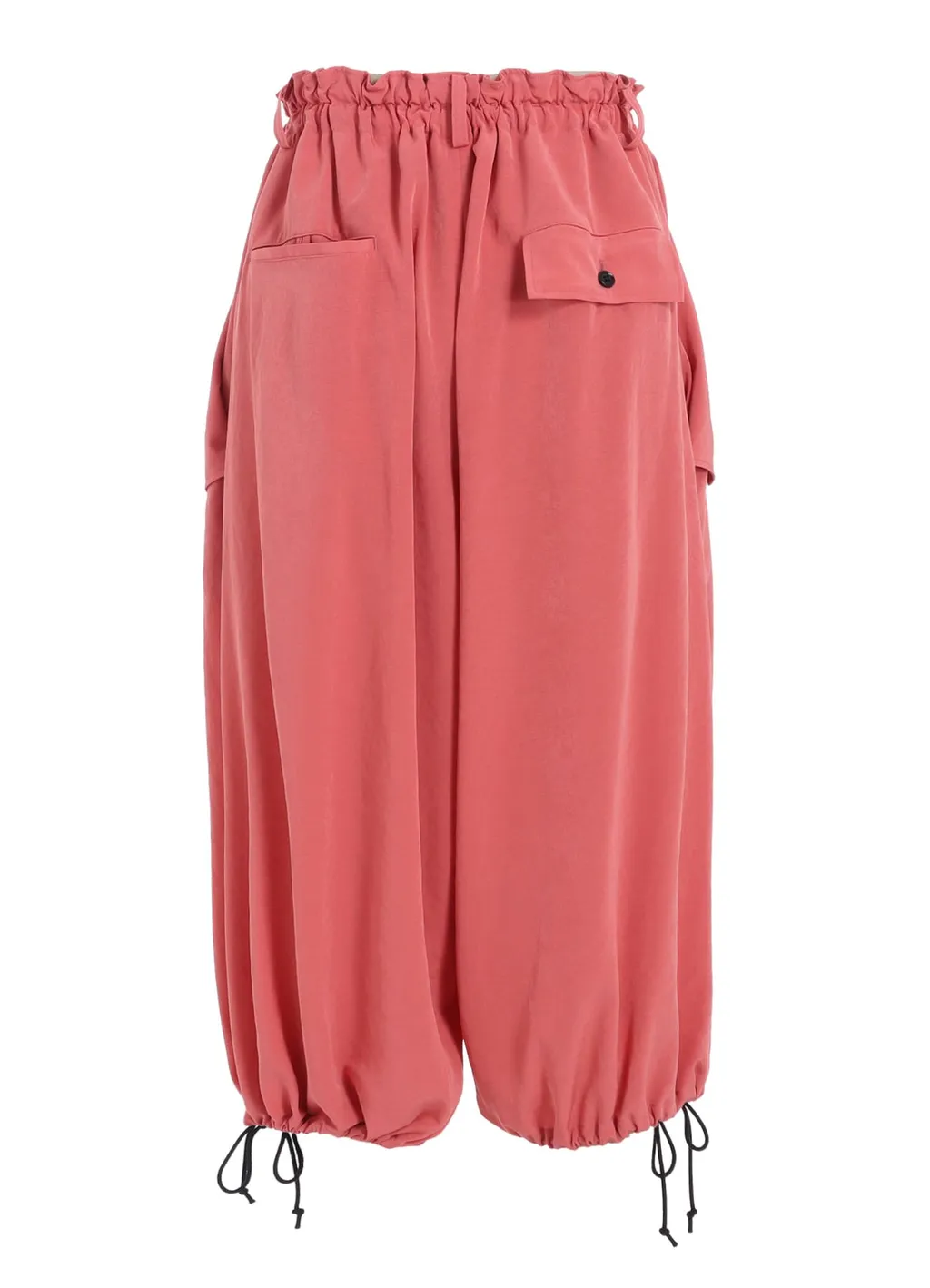 Ta/Pe Crepe De Chine Elastic Waist Pants