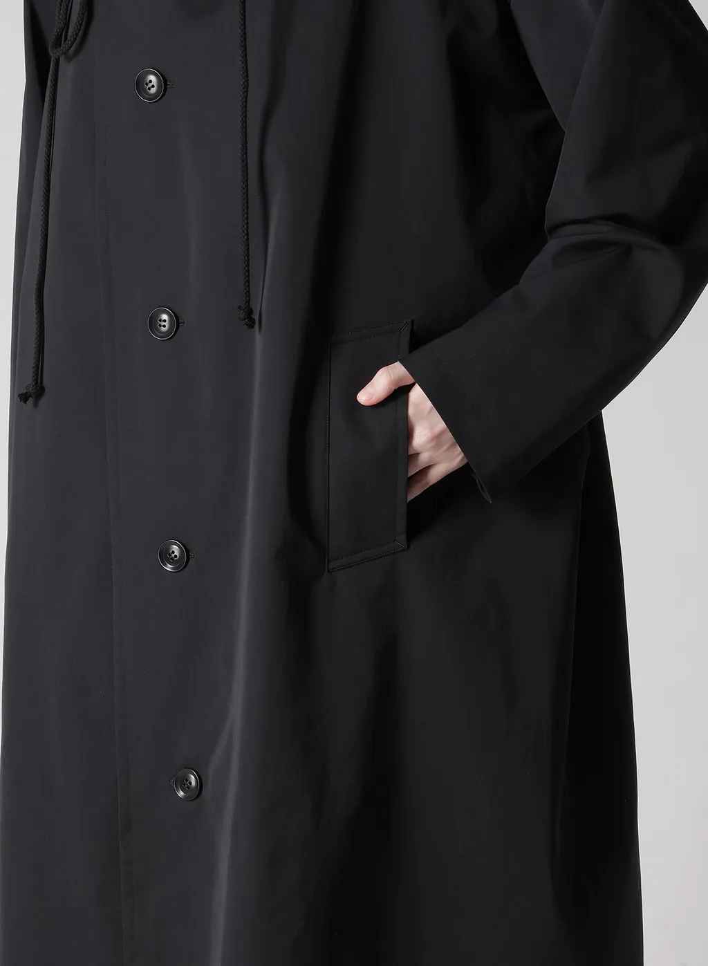 Pe Twill Water Repellent Hoodied Coat