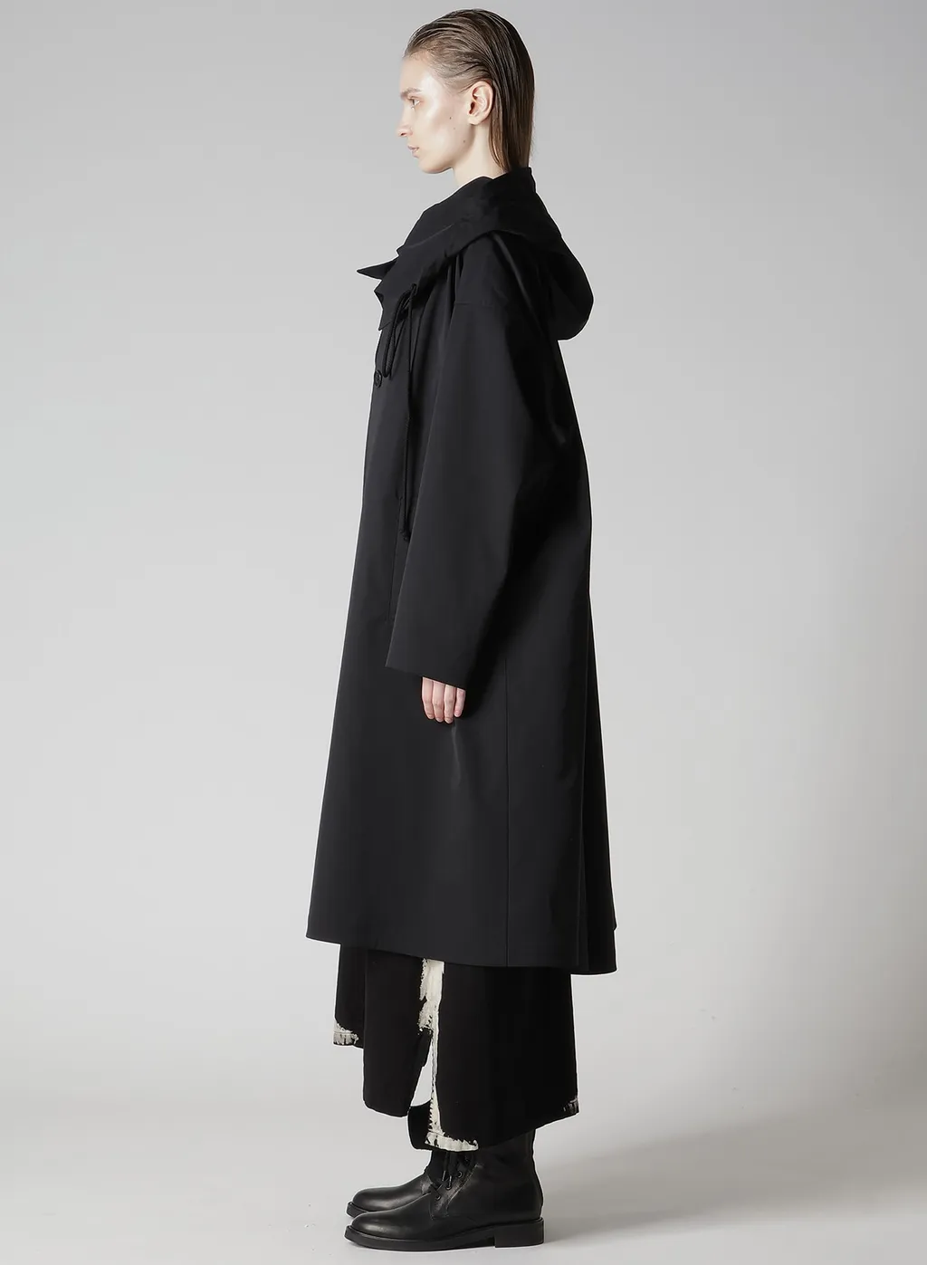 Pe Twill Water Repellent Hoodied Coat