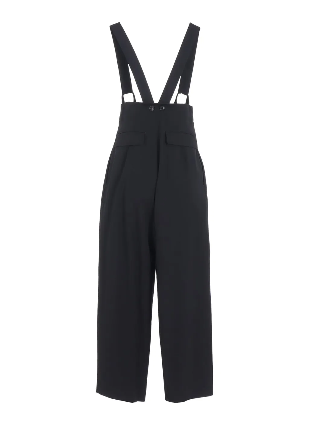 Wool Gabardine Suspender Pants
