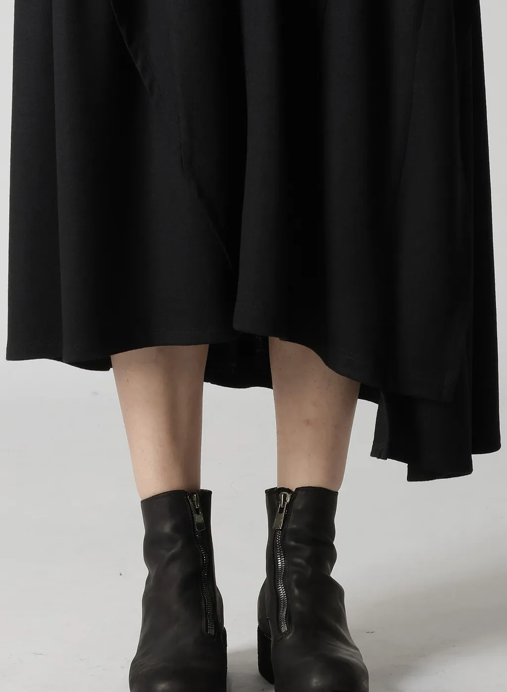 Washable Wool O Collar Shirt Dress