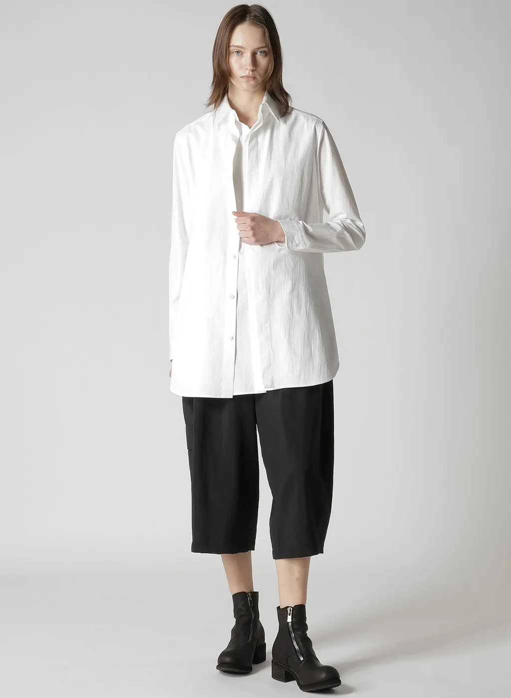 Cotton Broad F Double Layered Blouse