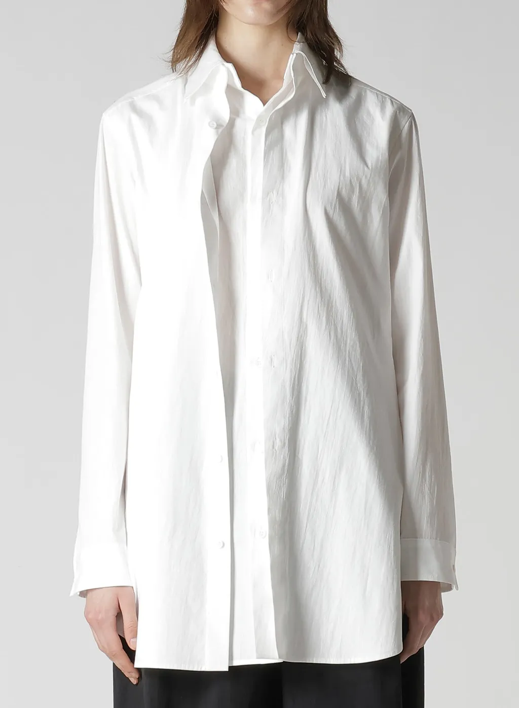Cotton Broad F Double Layered Blouse