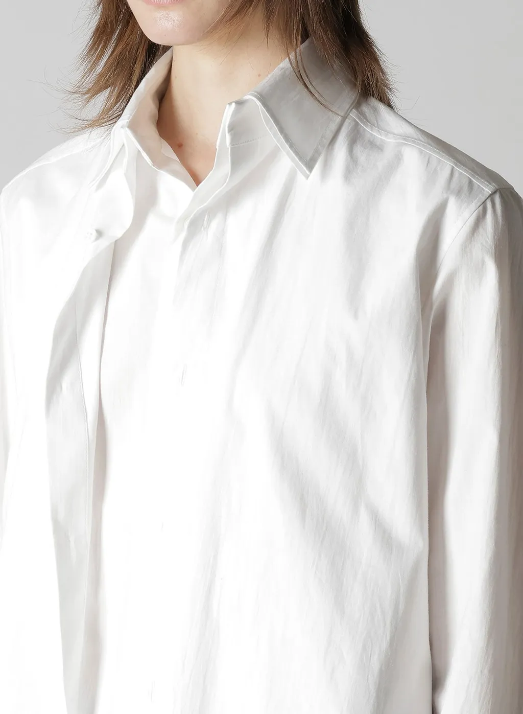Cotton Broad F Double Layered Blouse