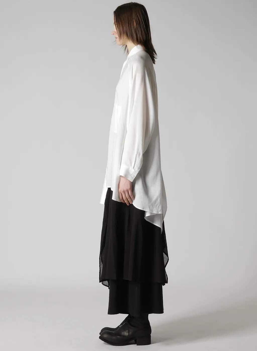 Cellulose Lawn Raglan Long Slv Blouse