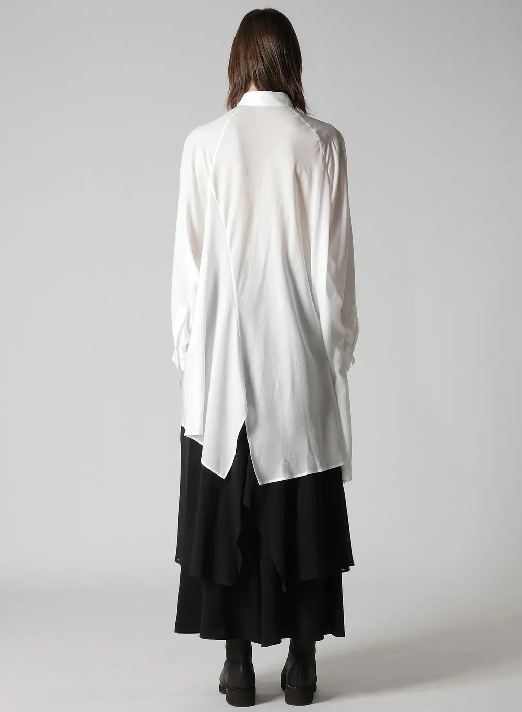 Cellulose Lawn Raglan Long Slv Blouse