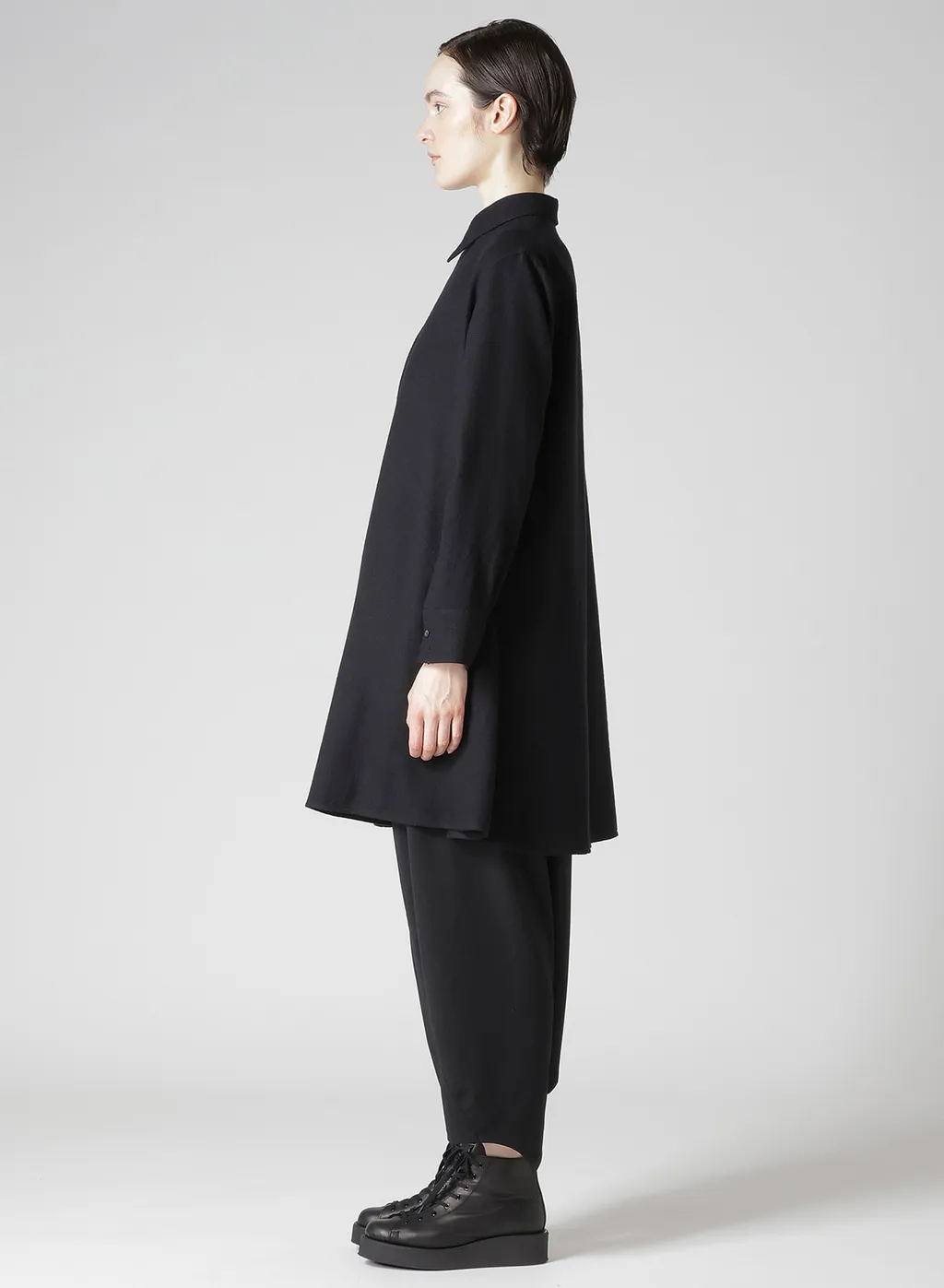 Wool Viyella W Front Asm Blouse