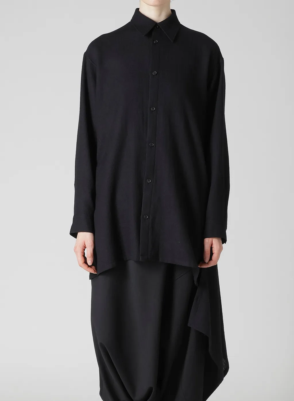 Wool Viyella Adjustable Blouse
