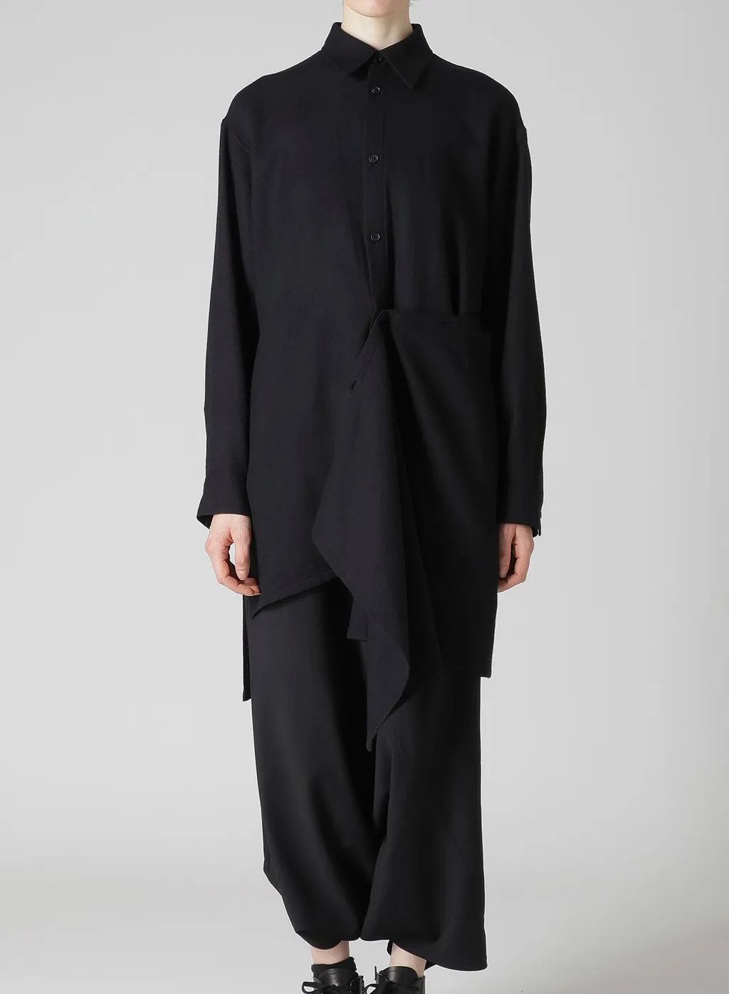 Wool Viyella Adjustable Blouse