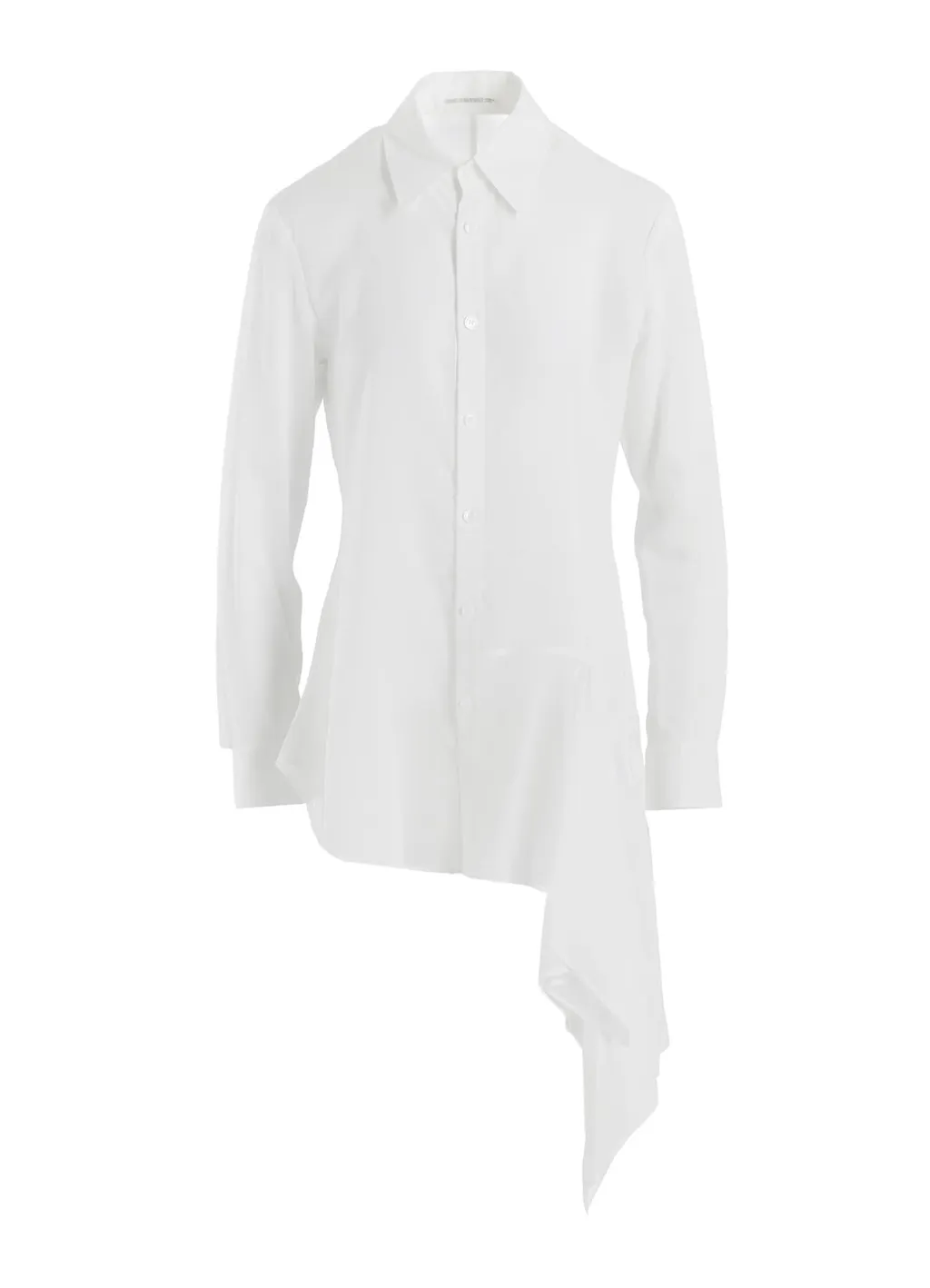 Cellulose Lawn L Draped Blouse