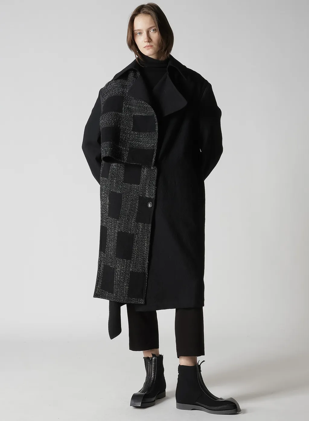 Airy Span Weak Milled Turtleneck Long T-D
