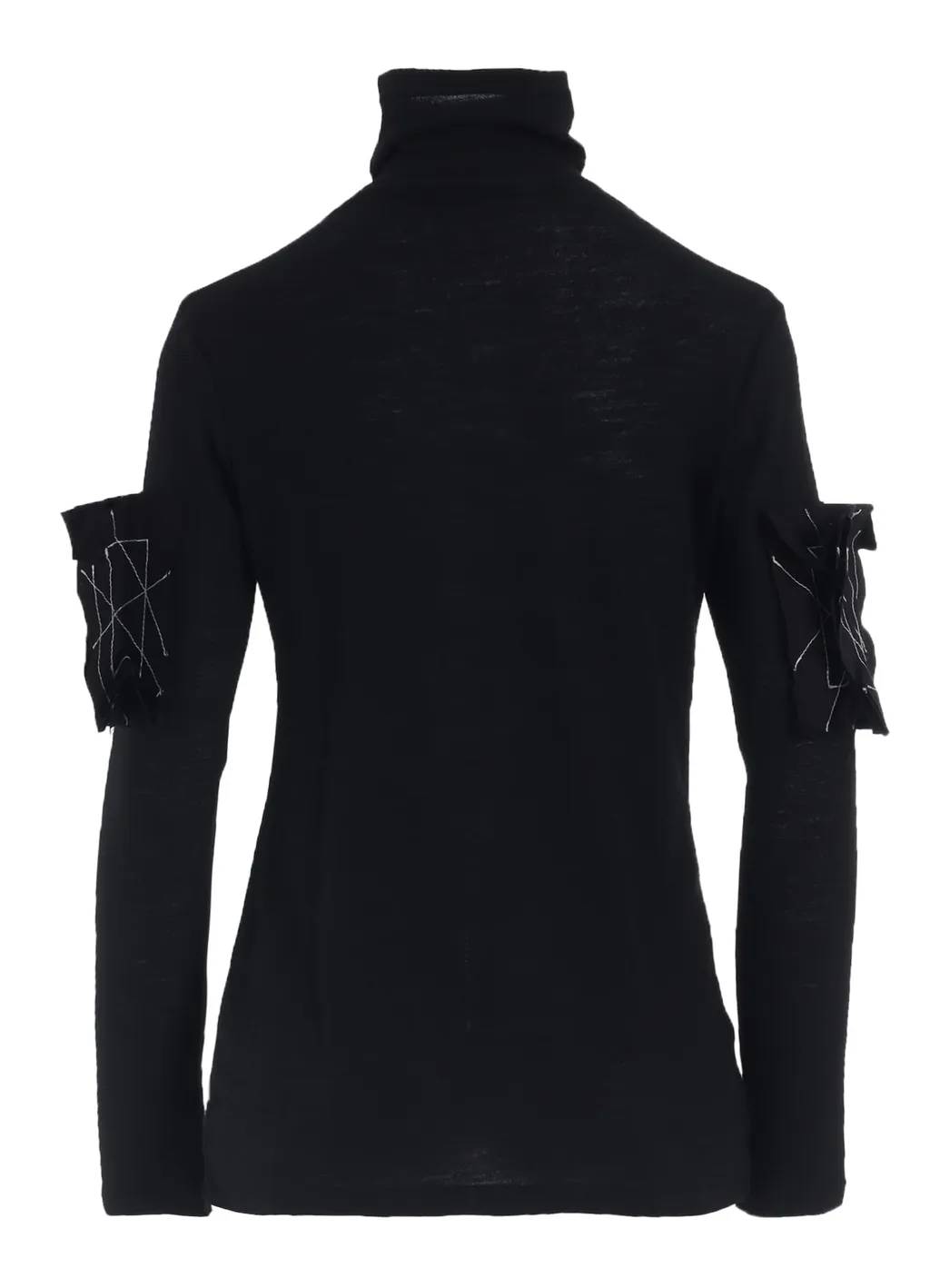 Airy Span Weak Milled Turtleneck Long T-D