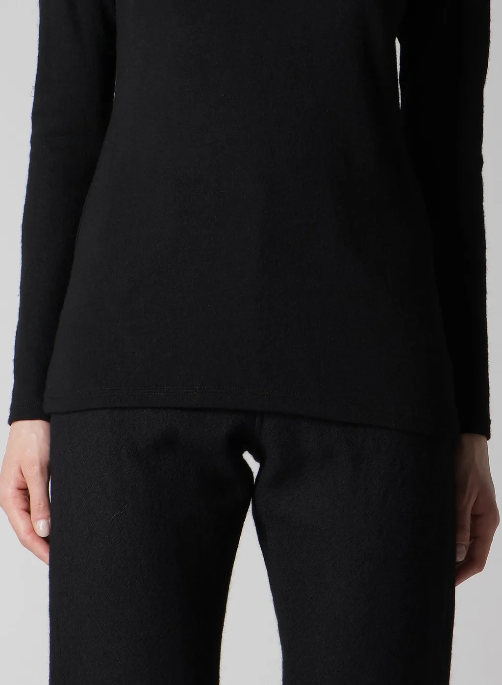 Airy Spun Light Milled Highneck Long T A