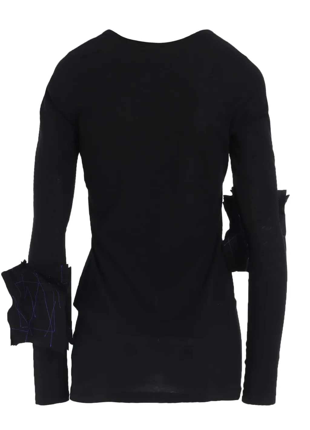 Cotton Single Jersey R Motif Long T-Shirt