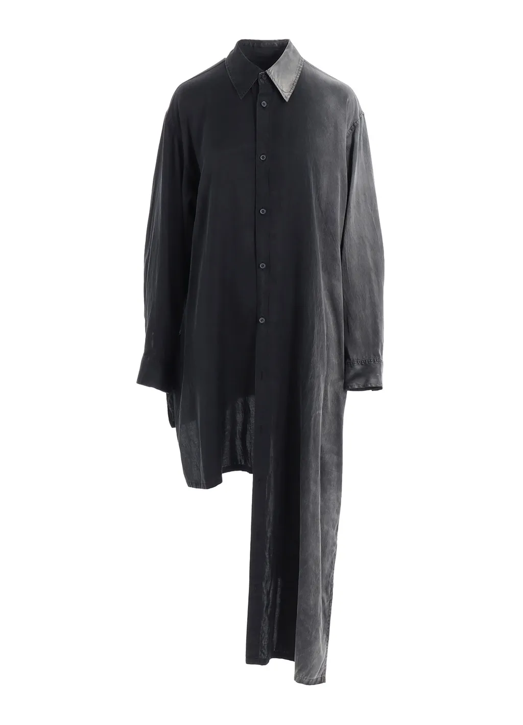 Cu/C Bleached Satin Knot Detail Blouse