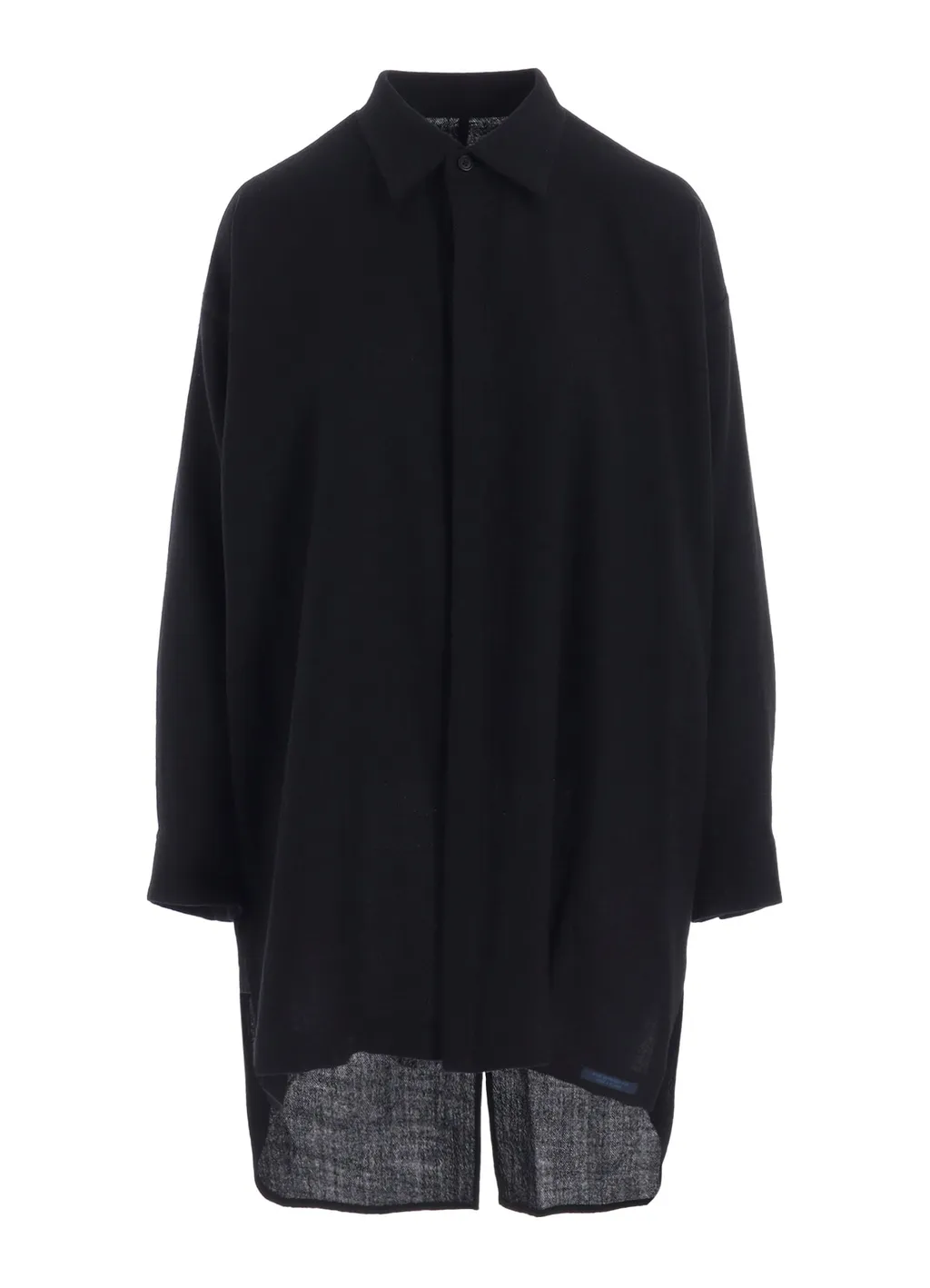 Wool Viyella Double Placket Blouse
