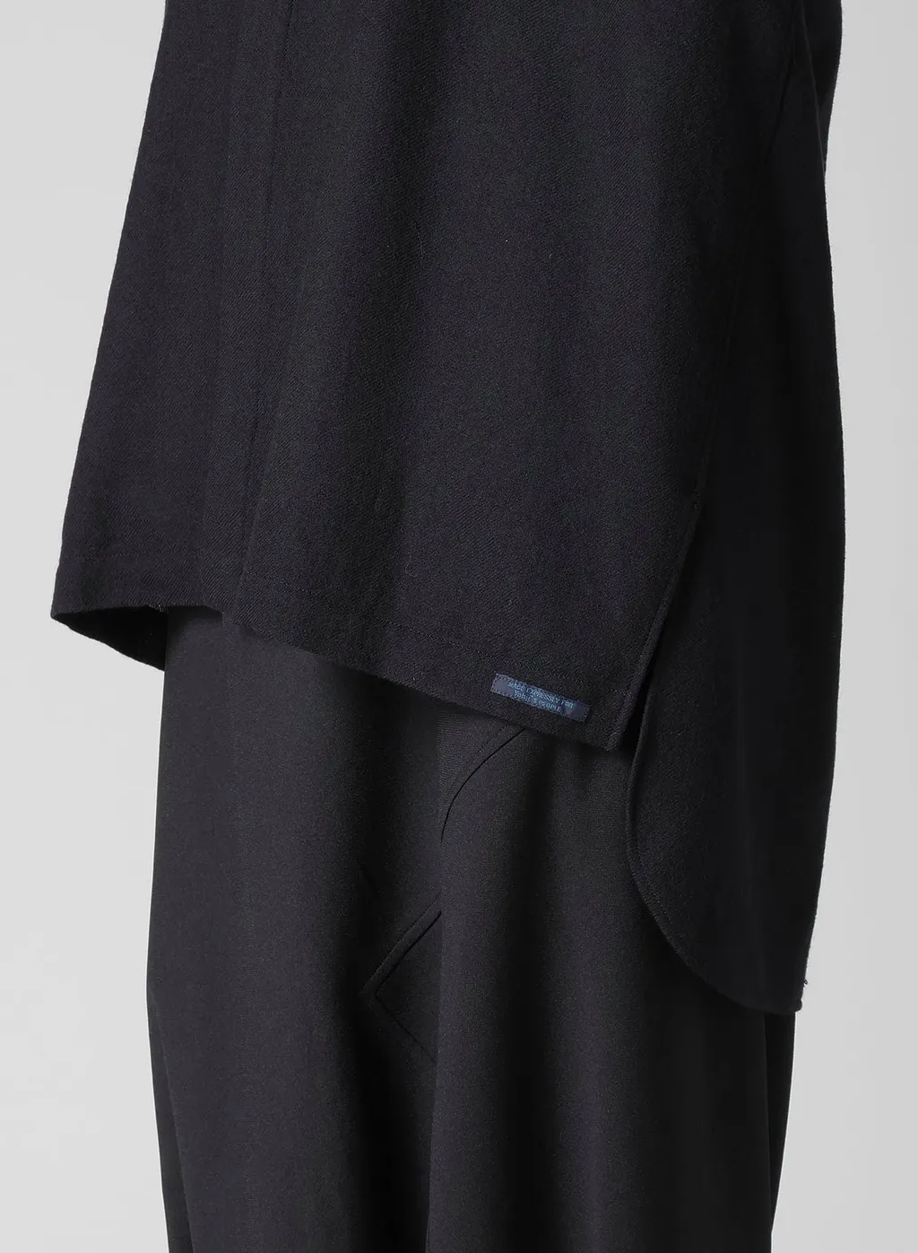 Wool Viyella Double Placket Blouse