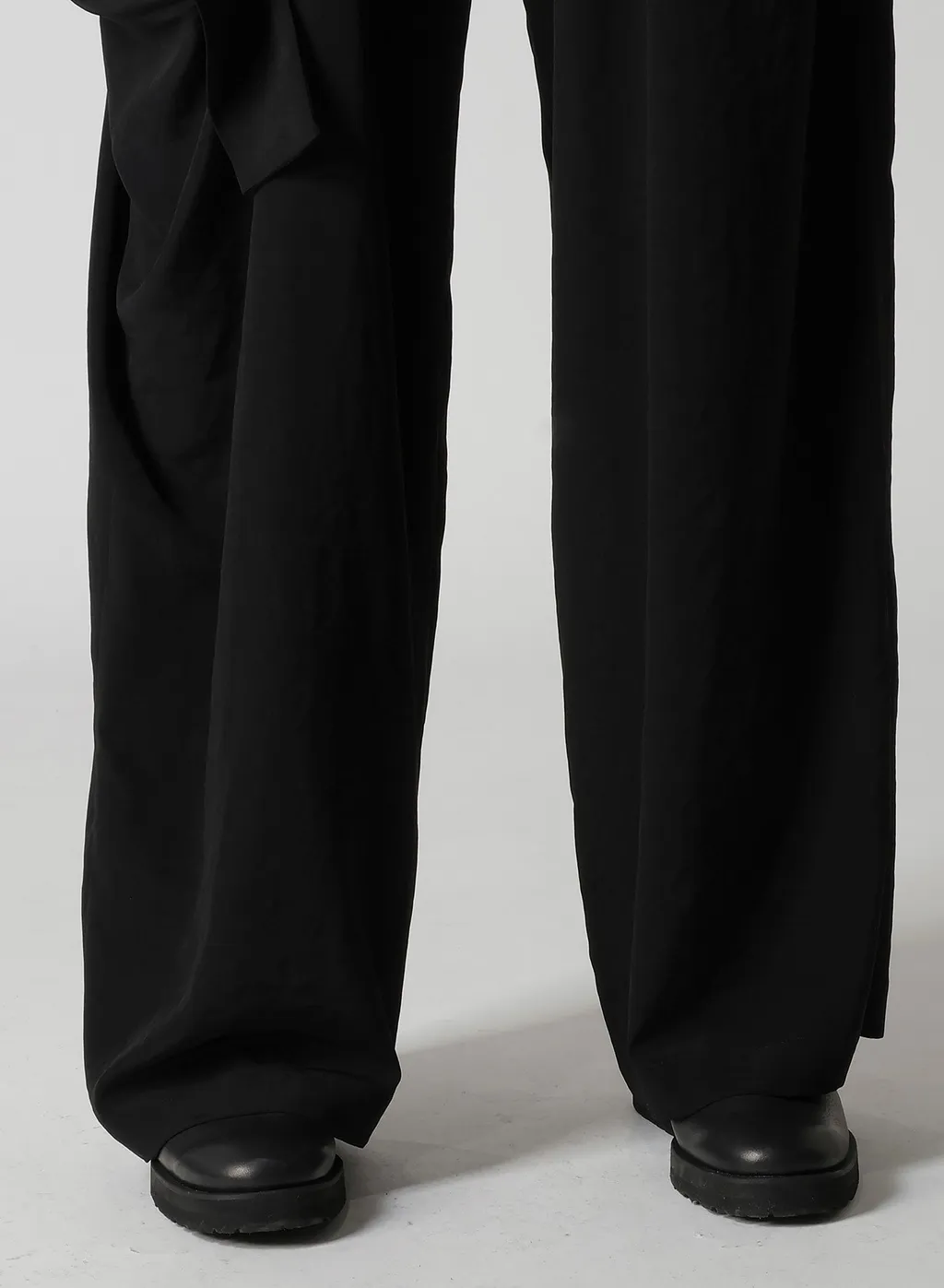 Ta/Pe Crepe De Chine R Draped Wide Pants