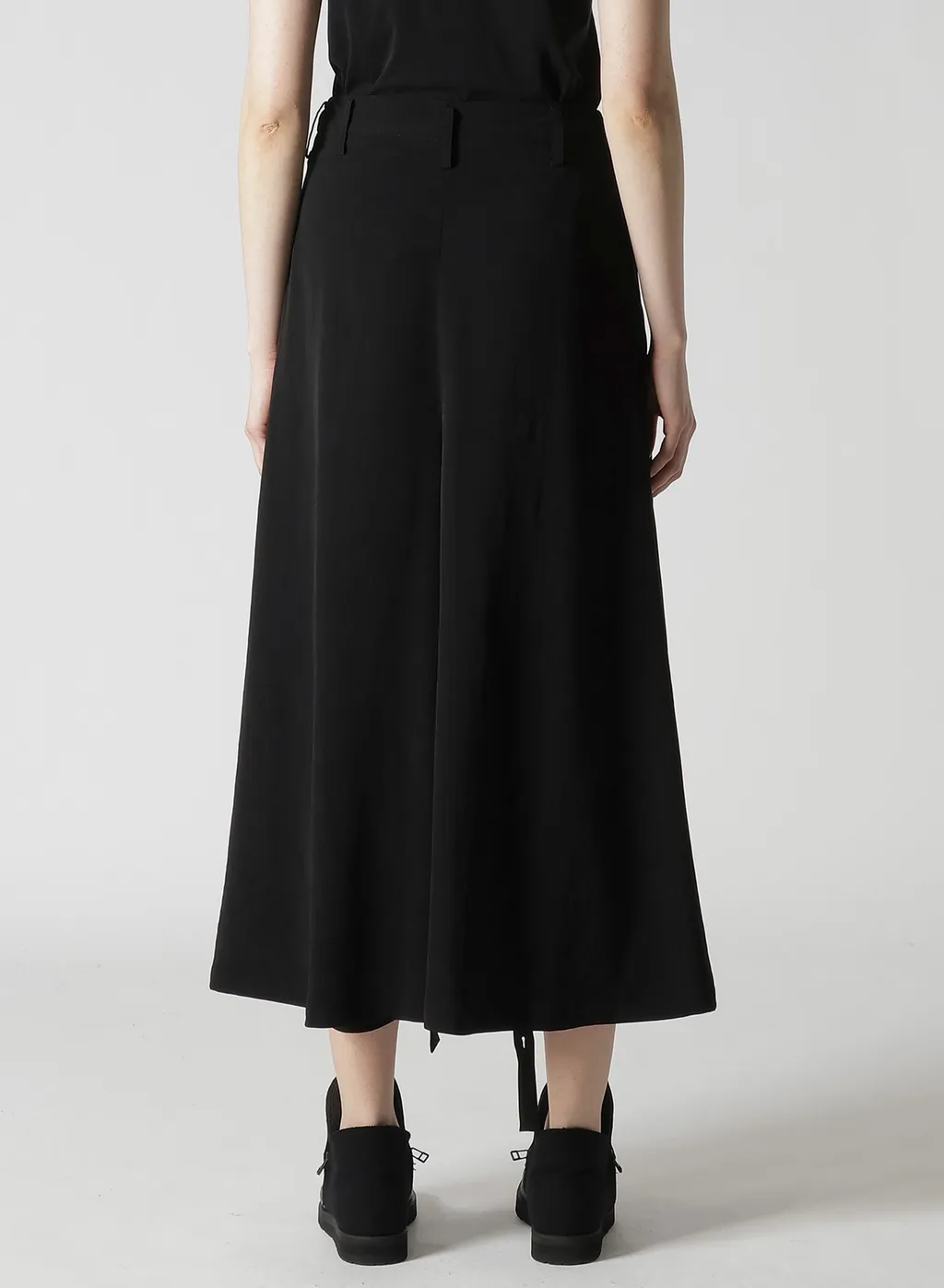 Ta/Pe Crepe De Chine F Gathered Pants