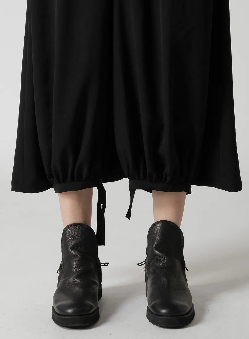 Ta/Pe Crepe De Chine F Gathered Pants