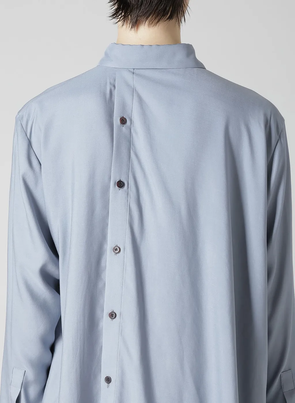 Ry Lawn Unbalance Draped Blouse