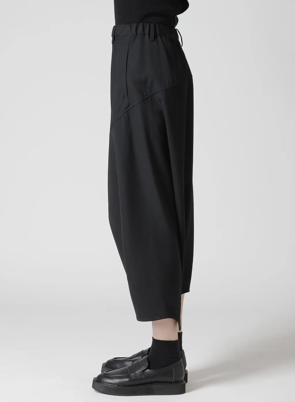 Gabardine Paneled Salouel Pants