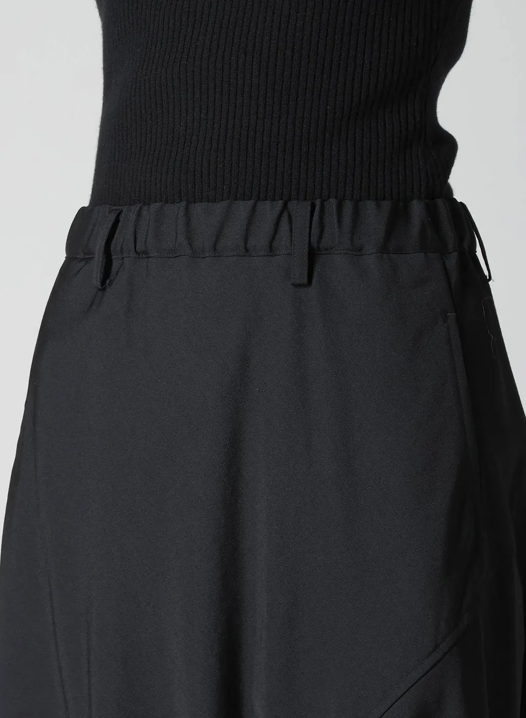 Gabardine Paneled Salouel Pants