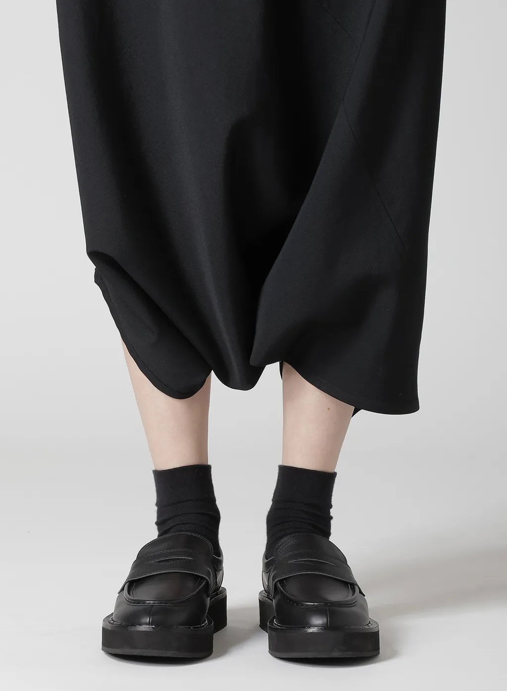 Gabardine Paneled Salouel Pants