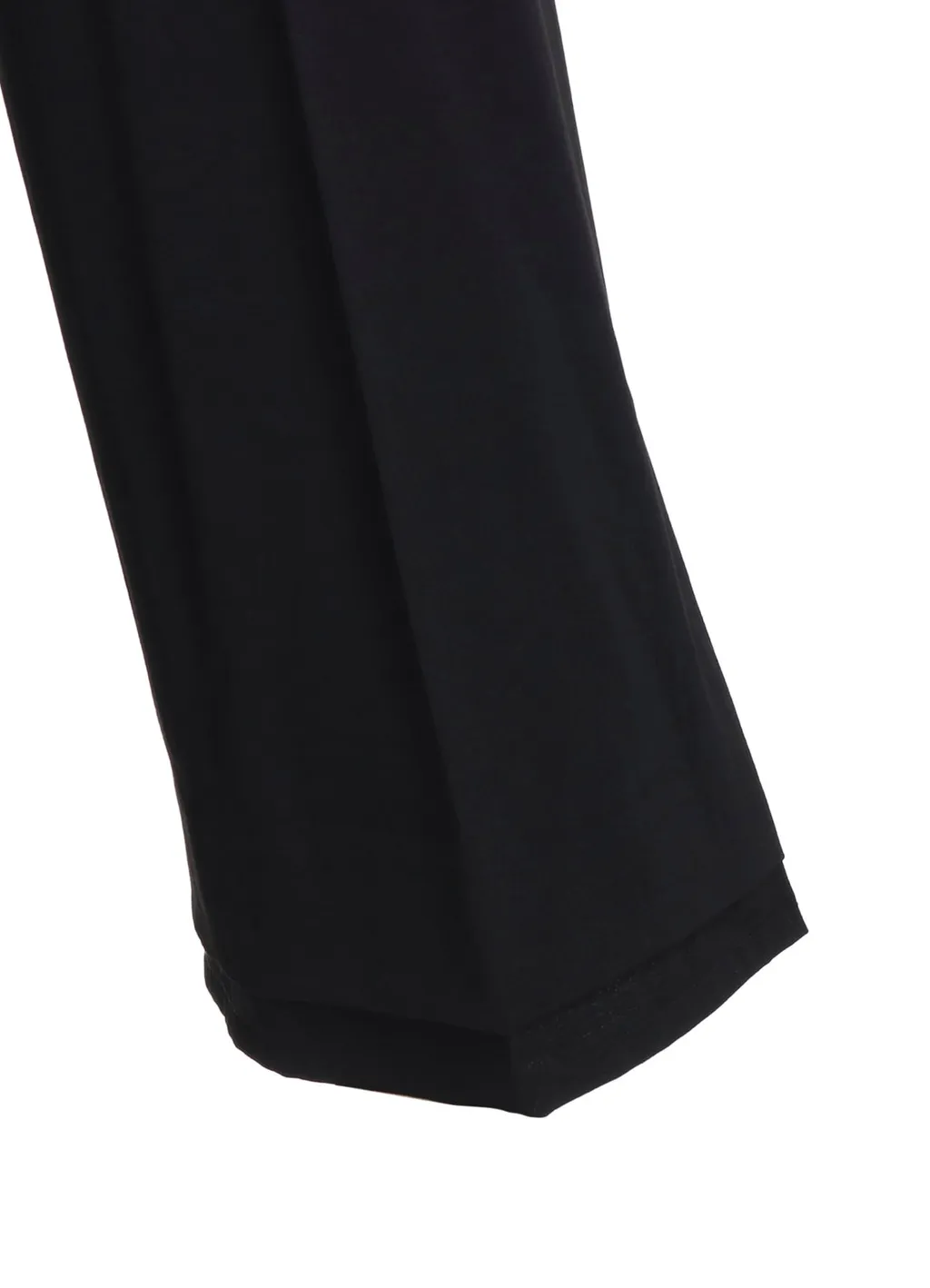 Wool Gabardine Vent Wide Pants