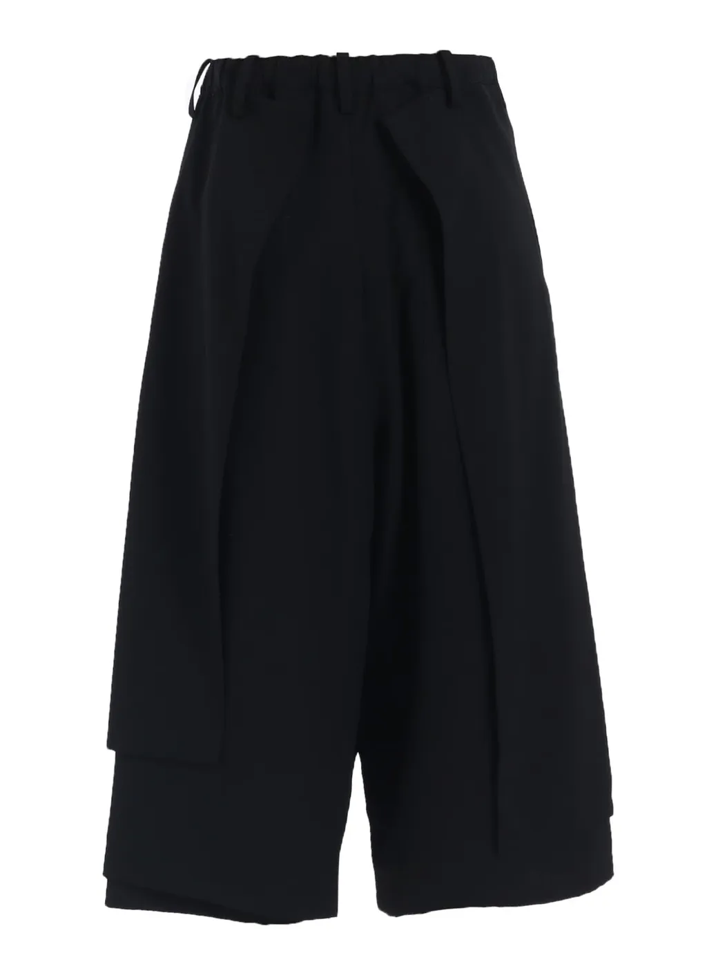 Gabardine F Button Wrap Pants