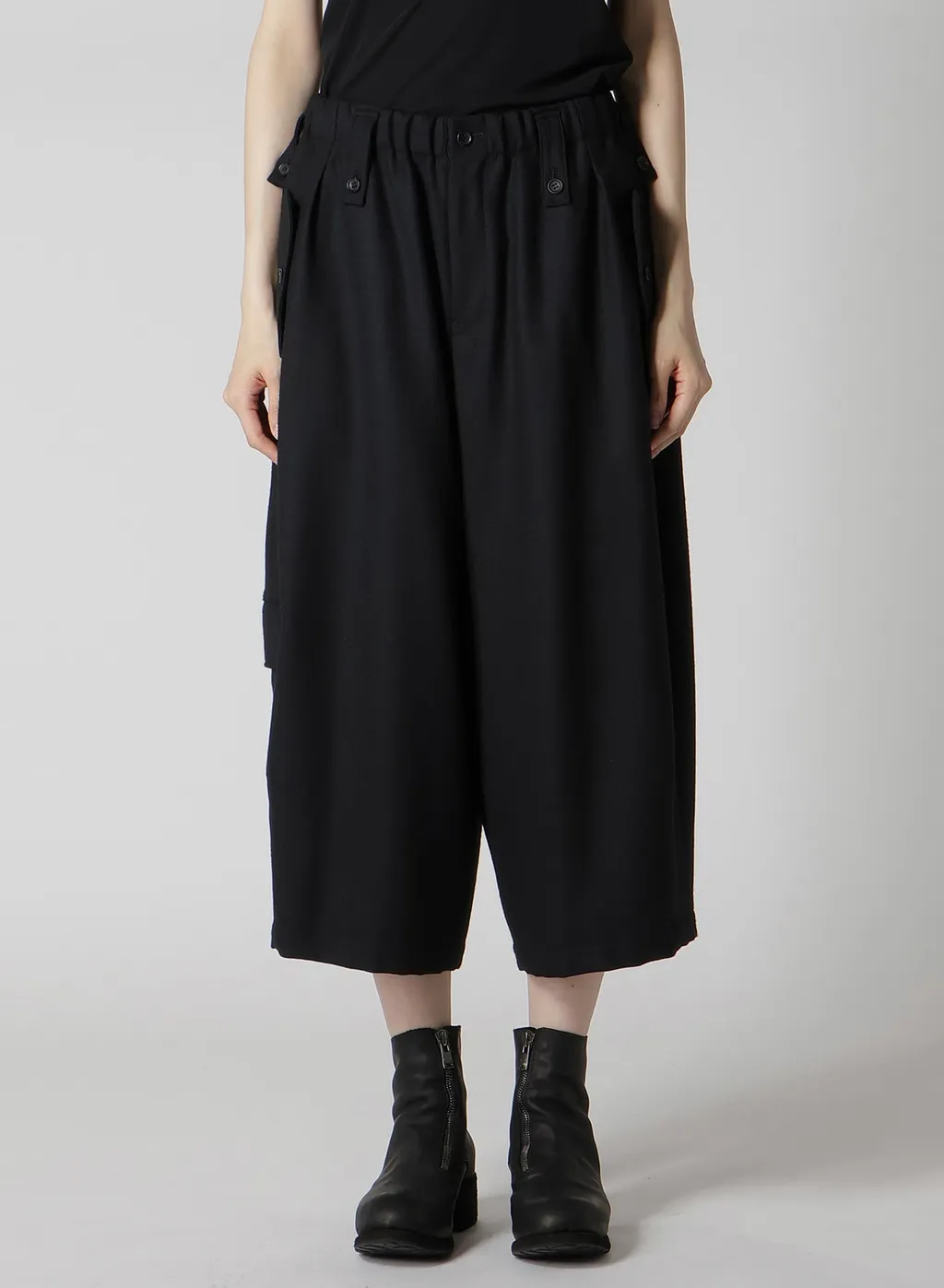 W/Saxony Flap D Wide Pants