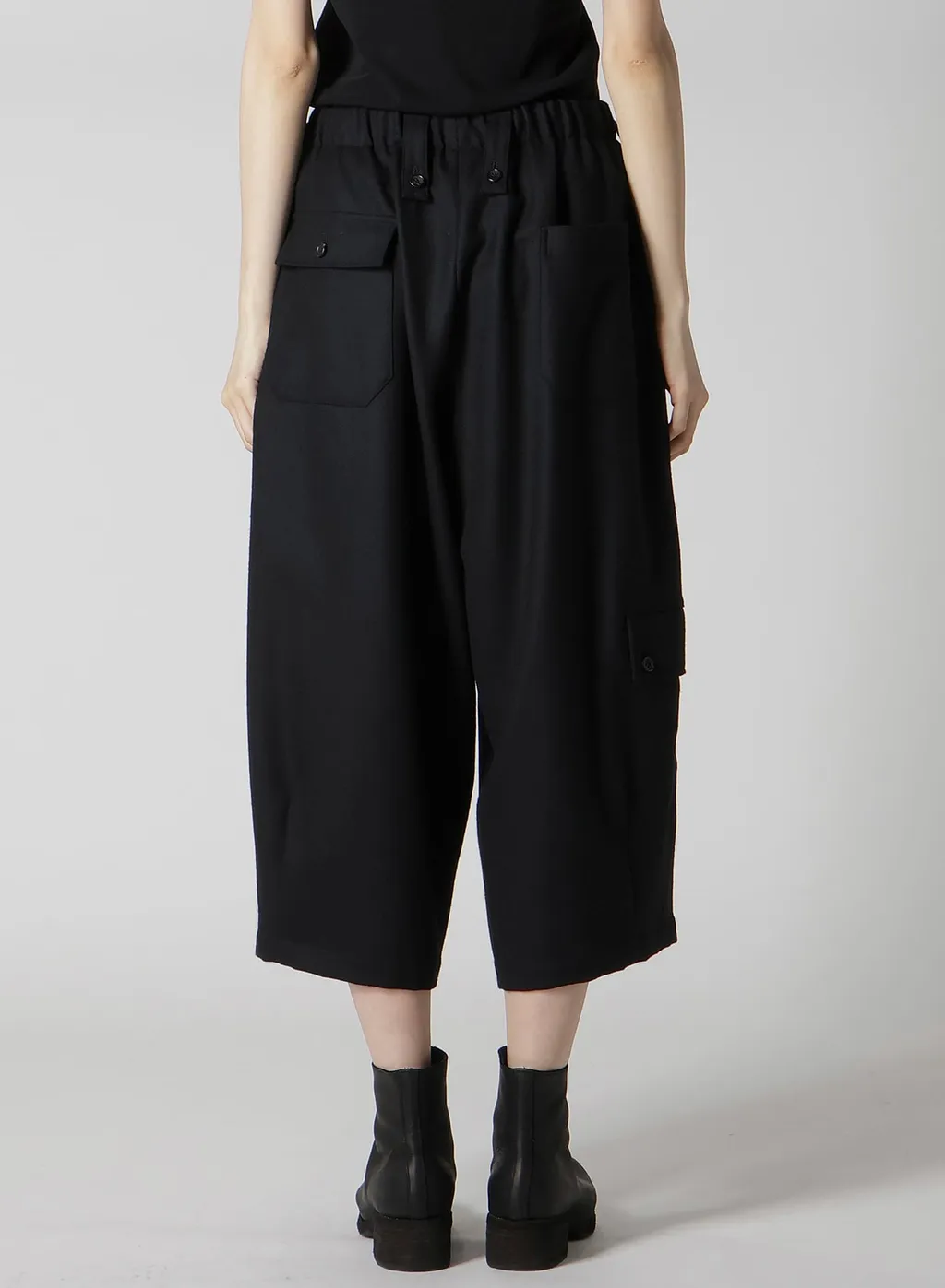 W/Saxony Flap D Wide Pants