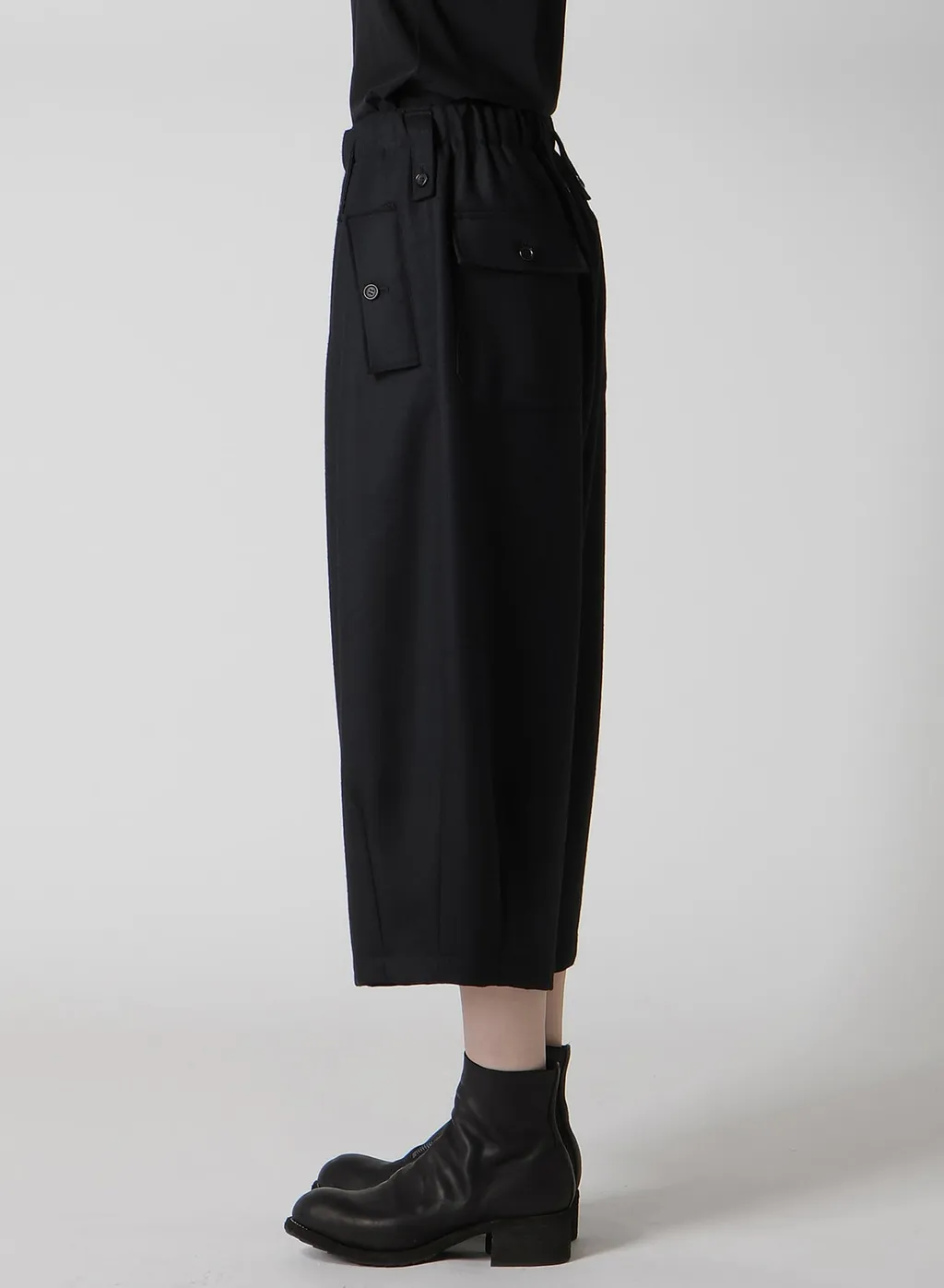 W/Saxony Flap D Wide Pants