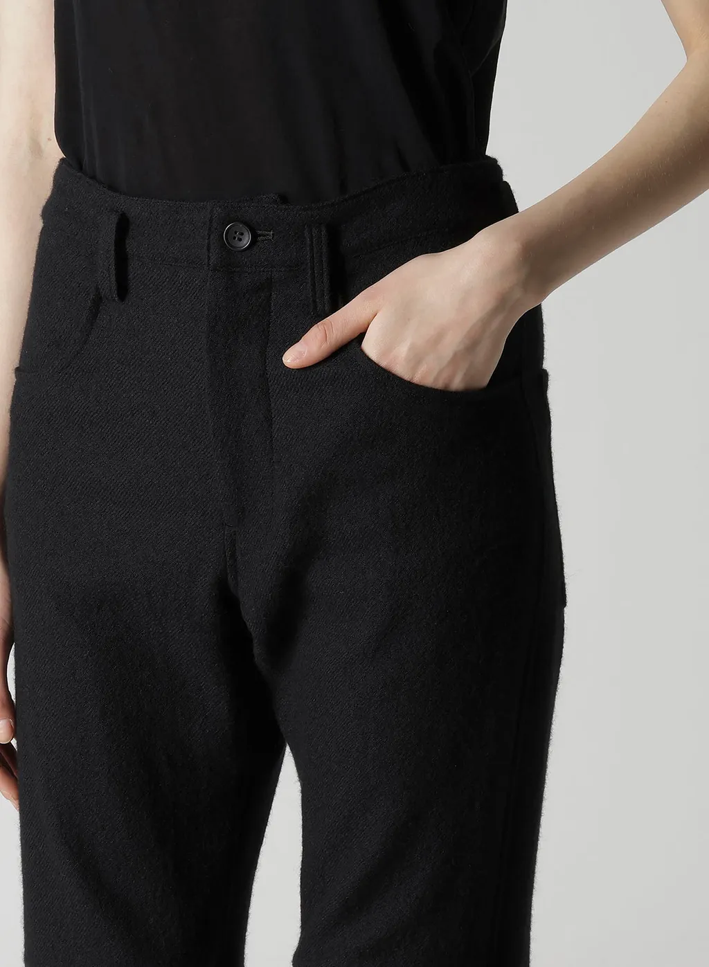 Wool Viyella Knee Gusset Pants