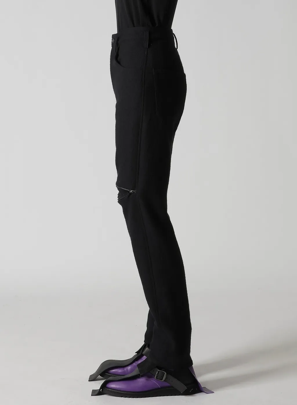 Wool Viyella Knee Gusset Pants