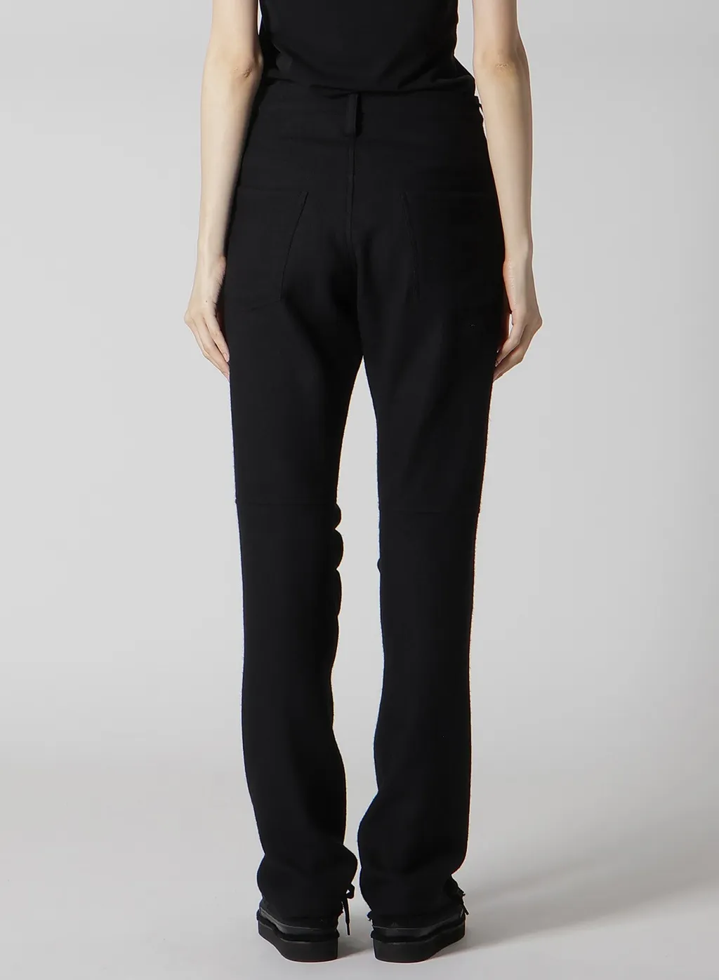 Wool Viyella Gathered Knee Pants