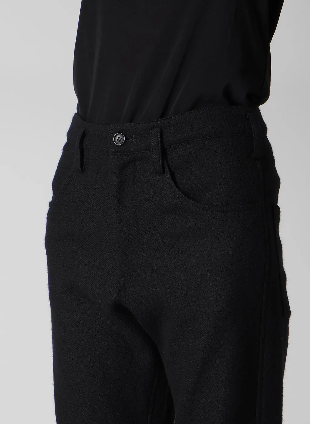 Wool Viyella Gathered Knee Pants