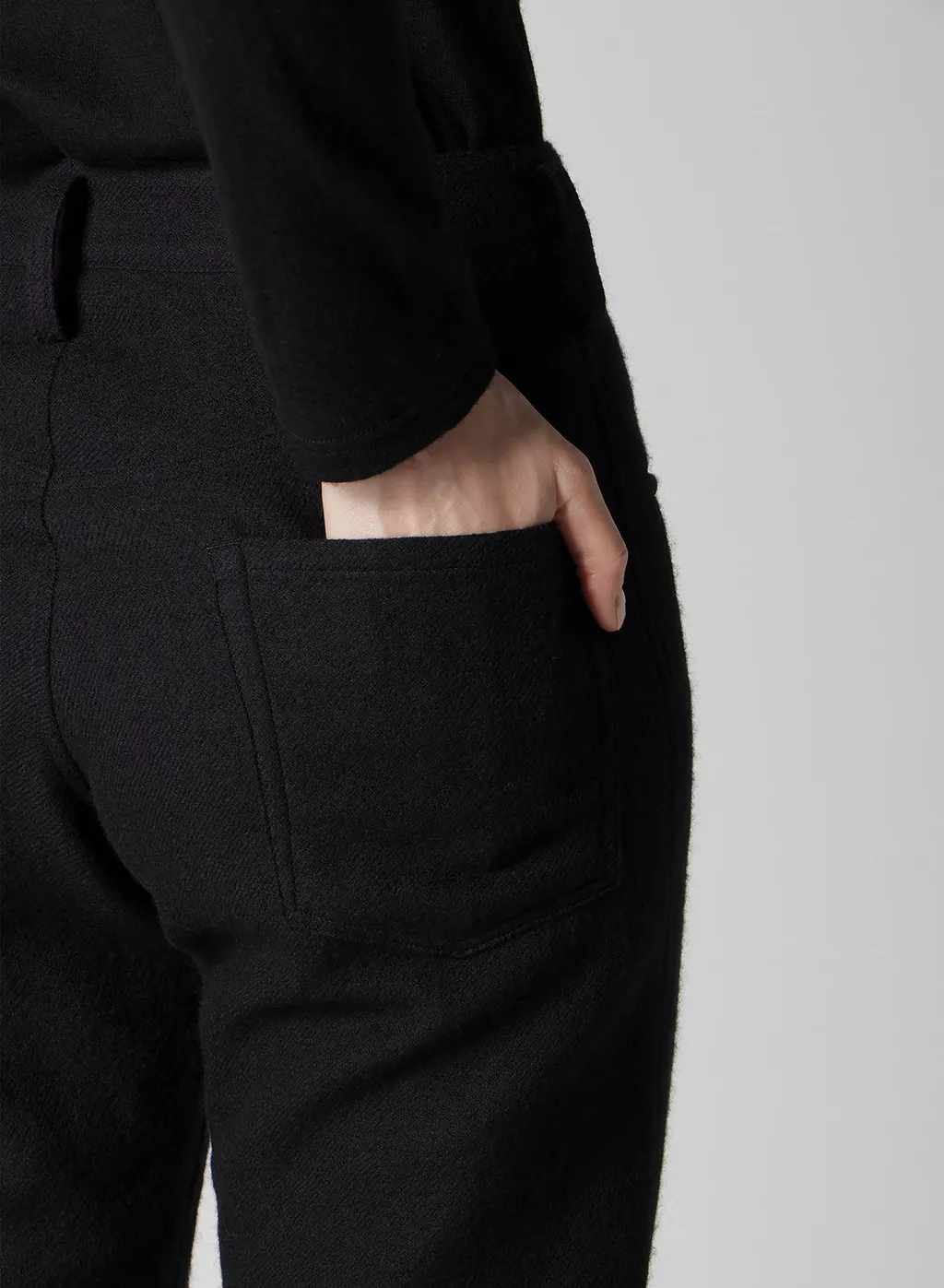 Wool Viyella 4 Pockets Pants